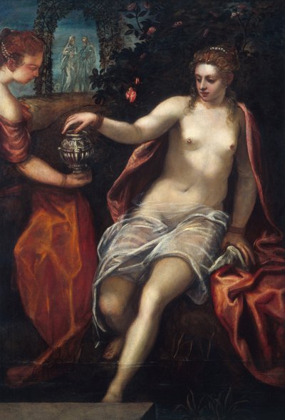 Susanna, ca. 1580er von Domenico Tintoretto