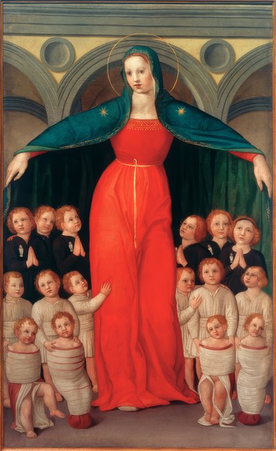 Madonna der Findelkinder von Domenico di Michelino