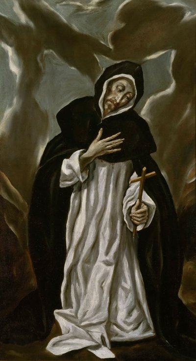 Heiliger Dominikus, ca. 1610 von Dominico El Greco