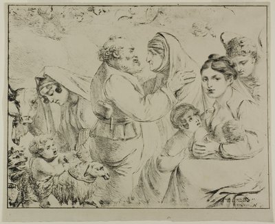 Allegorie des mütterlichen Glücks von Dominique Vivant Denon