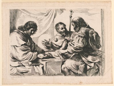 Das Abendmahl in Emmaus von Dominique Vivant Denon