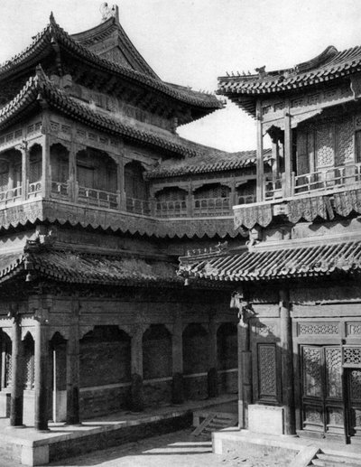 Yonghe-Tempel, Peking von Donald Mennie