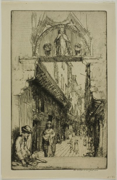 Calle del Paradiso von Donald Shaw MacLaughlan