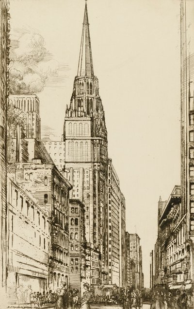 Chicago, die Kathedrale von Donald Shaw MacLaughlan