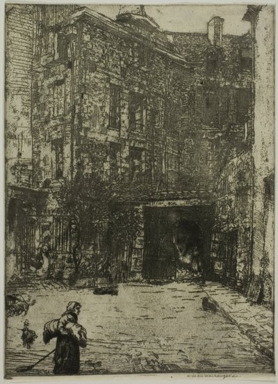 Cour de Commerce, Paris von Donald Shaw MacLaughlan