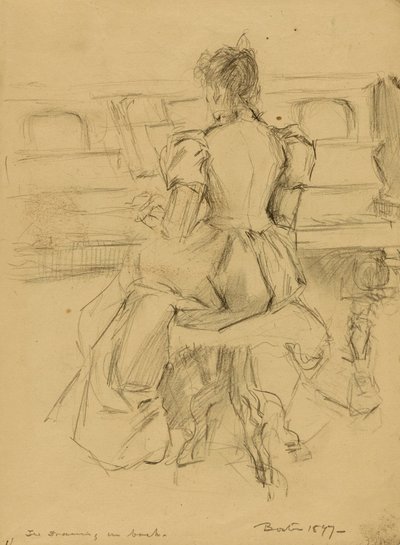 Ella am Klavier von Donald Shaw MacLaughlan