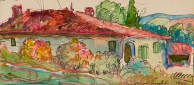 Bauernhof bei Albi von Donald Shaw MacLaughlan
