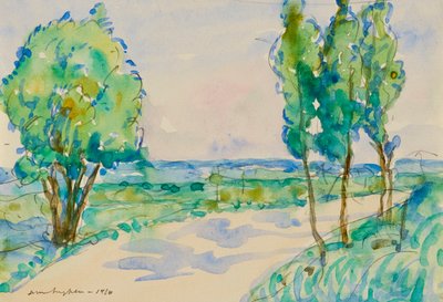 Auf der Albi-Straße von Donald Shaw MacLaughlan