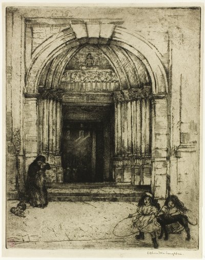 Portal von St. Germain-des-Prés von Donald Shaw MacLaughlan