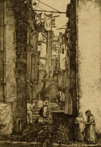 Ruelle du Pecheur von Donald Shaw MacLaughlan