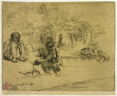Die Badenden von Donald Shaw MacLaughlan