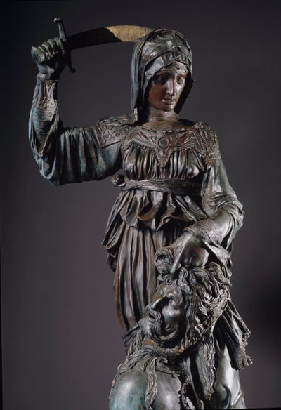 Judith und Holofernes. Bronzeskulptur von Donatello