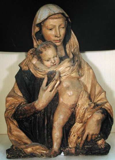 Madonna mit Kind von Donatello