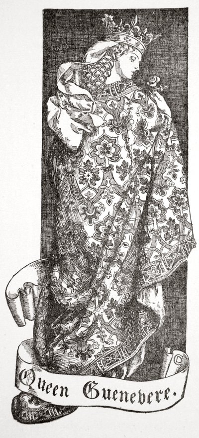 Königin Guenevere, 1905 von Dora Curtis