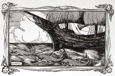 Der Zaubertrank, 1905 von Dora Curtis
