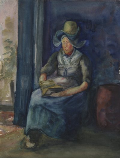 Sitzende Niederländerin von Dorothea Adelheid Dreier