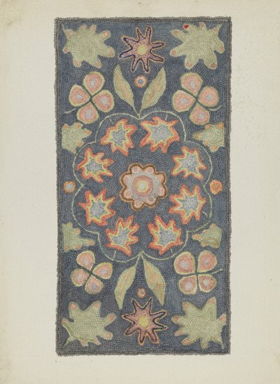 Gehäkelter Teppich von Dorothy Lacey