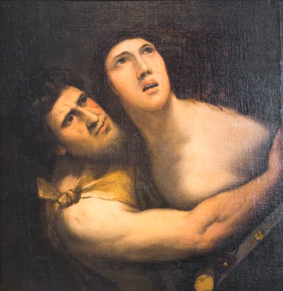 Satyr und Nymphe von Dosso (after) Dossi