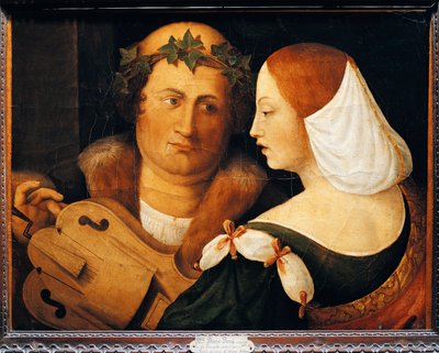 Fontaine Chaalis Hofdichter und Ehefrau von Dosso Dossi