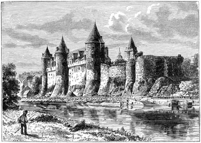 Schloss Josselin, Frankreich, 1898 von Dosso Dossi