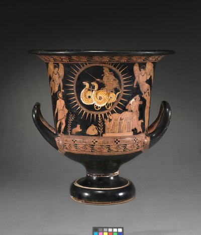Detail von einer rotfigurigen Lekythos von Douris