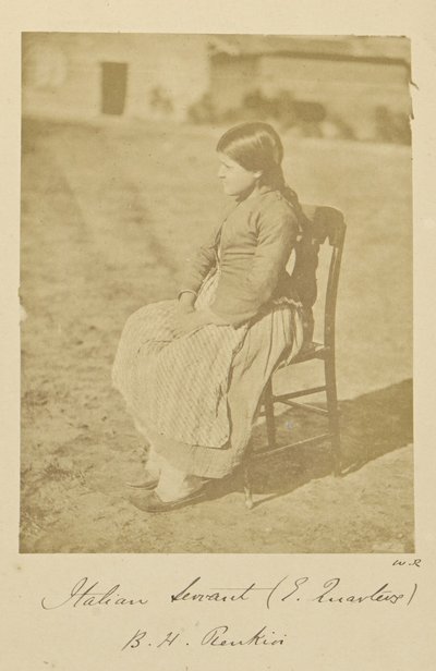 Italienischer Diener (Englische Quartiere), B.H. Renkioi von Dr. William Robertson