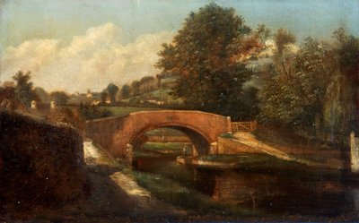 Kanalbrücke, Brimscombe, Gloucestershire von Désiré Delaplace Gérardin