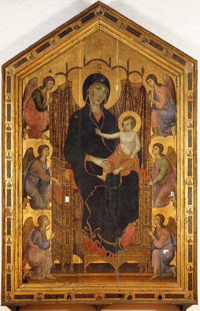 Die Madonna Rucellai von Duccio di Buoninsegna