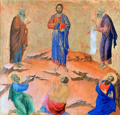 Die Verklärung, 1311 von Duccio di Buoninsegna