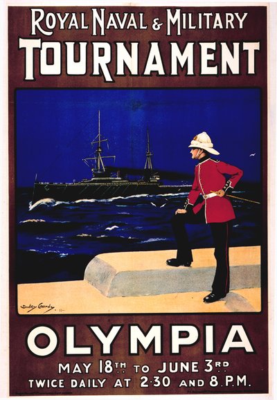 Königliches Marine- und Militärturnier, 1911 von Dudley Hardy