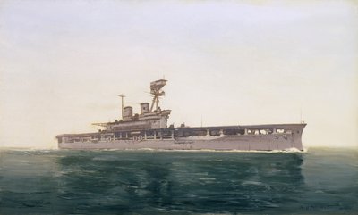 HMS Eagle, 1922 von Duff Tollemache