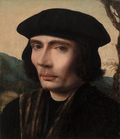 Porträt eines Mannes von Dutch Master, Flemish Master