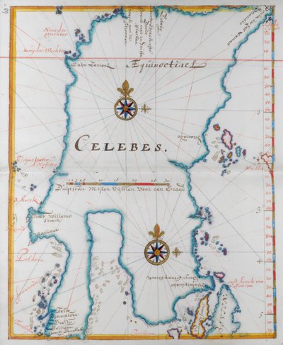 Insel Celebes von Dutch School