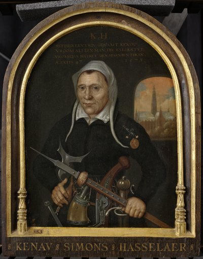 Plankenau Simonsdr Hasselaer, ca. 1590-1609 von Dutch School