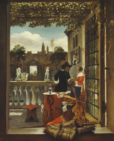 Die Terrasse von Dutch School