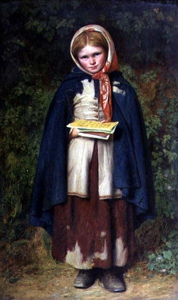 Alphabet Mädchen von E.T. Davies