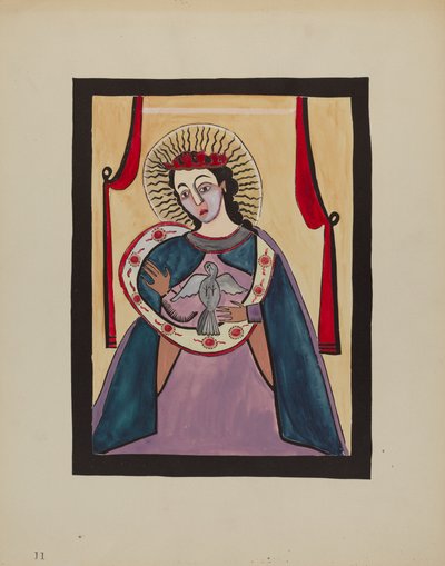 Retabel des Heiligen Geistes, ca. 1936 von E. Boyd