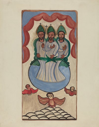 Retabel der Dreifaltigkeit, ca. 1936 von E. Boyd