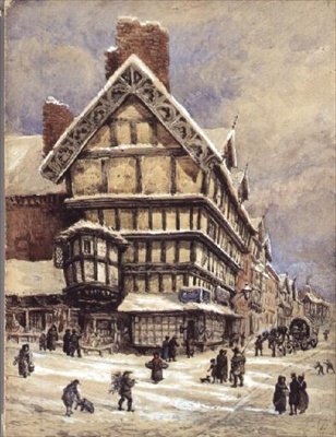 Die High Street, Shrewsbury von E. Hay
