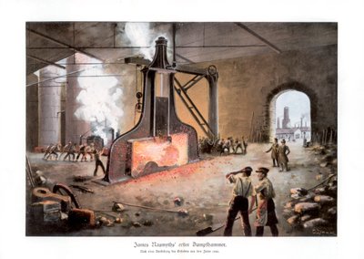 James Nasmyths Dampfhammer, 1900 von E Zimmer