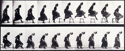Bewegungsstudie, ca. 1872-1885 von Eadweard Muybridge