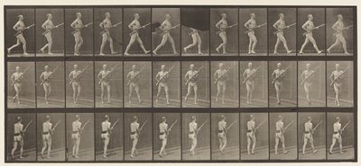 Tafel 359. Bajonettangriff, 1872-1885 von Eadweard Muybridge