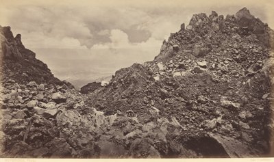 Quezaltenango vom Krater eines Vulkans von Eadweard Muybridge