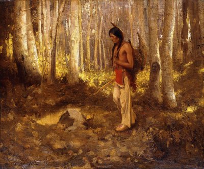Einsamer Jäger von Eanger Irving Couse