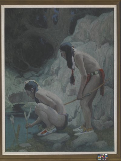 Heilige Wasser von Eanger Irving Couse