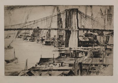 Brooklyn Bridge von Earl Horter