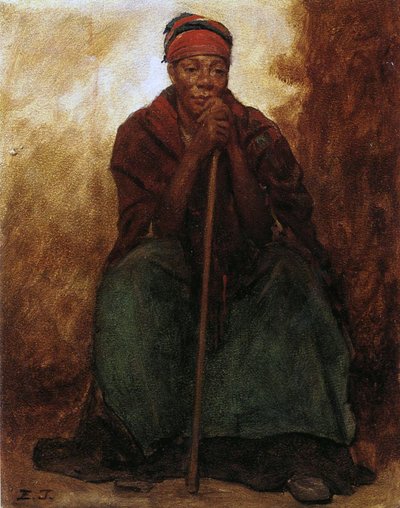 Dinah, die schwarze Dienerin von Eastman Johnson