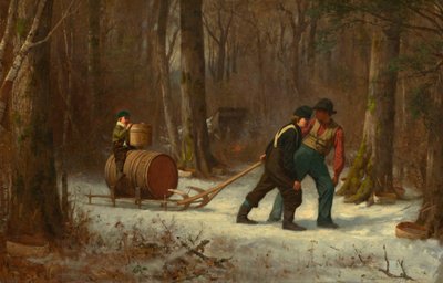 Auf dem Weg zum Lager von Eastman Johnson