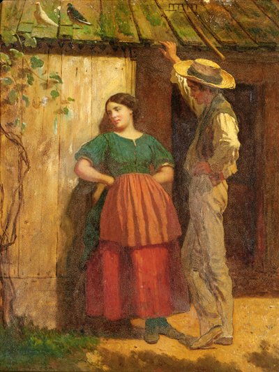 Rustikale Werbung von Eastman Johnson