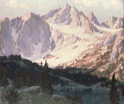 See in der Hochsierra von Edgar Alwin Payne